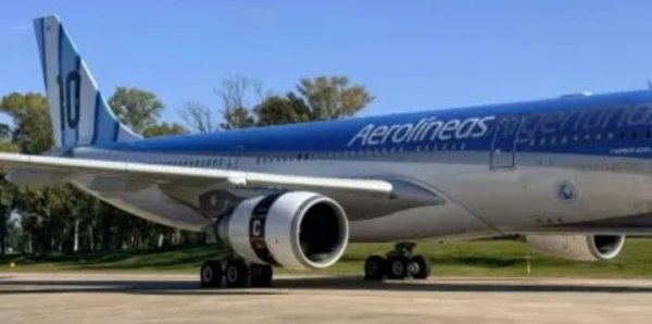 El avi&oacute;n inspirado en la Selecci&oacute;n que present&oacute; Aerol&iacute;neas Argentinas para el Mundial