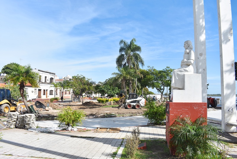  Remodelaci&oacute;n de la Costanera Gral. San Mart&iacute;n: los trabajos se centran en Paseo de la Madre