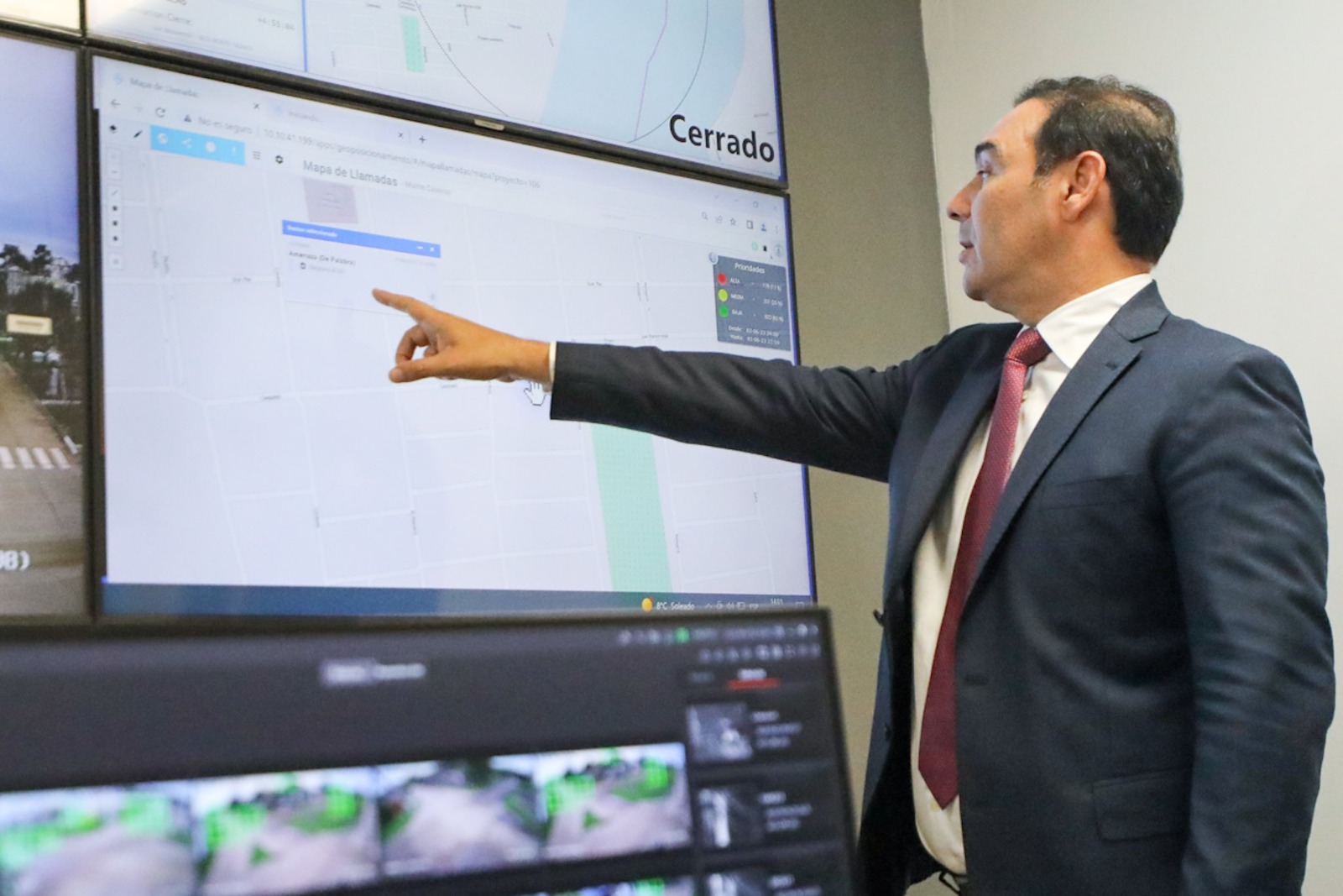 El Gobernador habilit&oacute; el Sistema Integral de Seguridad 911 del Departamento de Monte Caseros