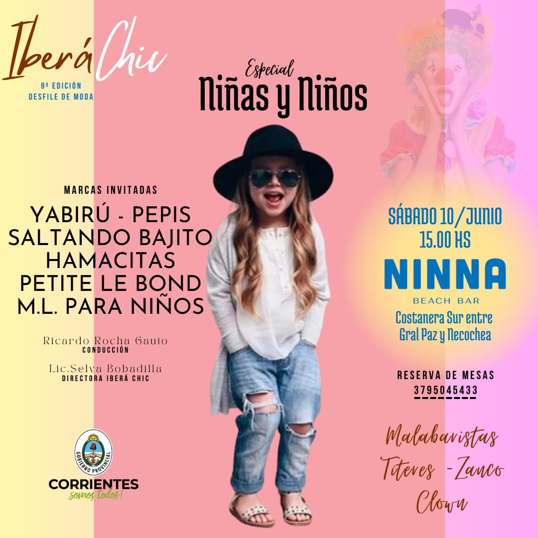 Con el apoyo del Gobierno provincial, se presenta la novena edici&oacute;n de &ldquo;Iber&aacute; Chic&rdquo;