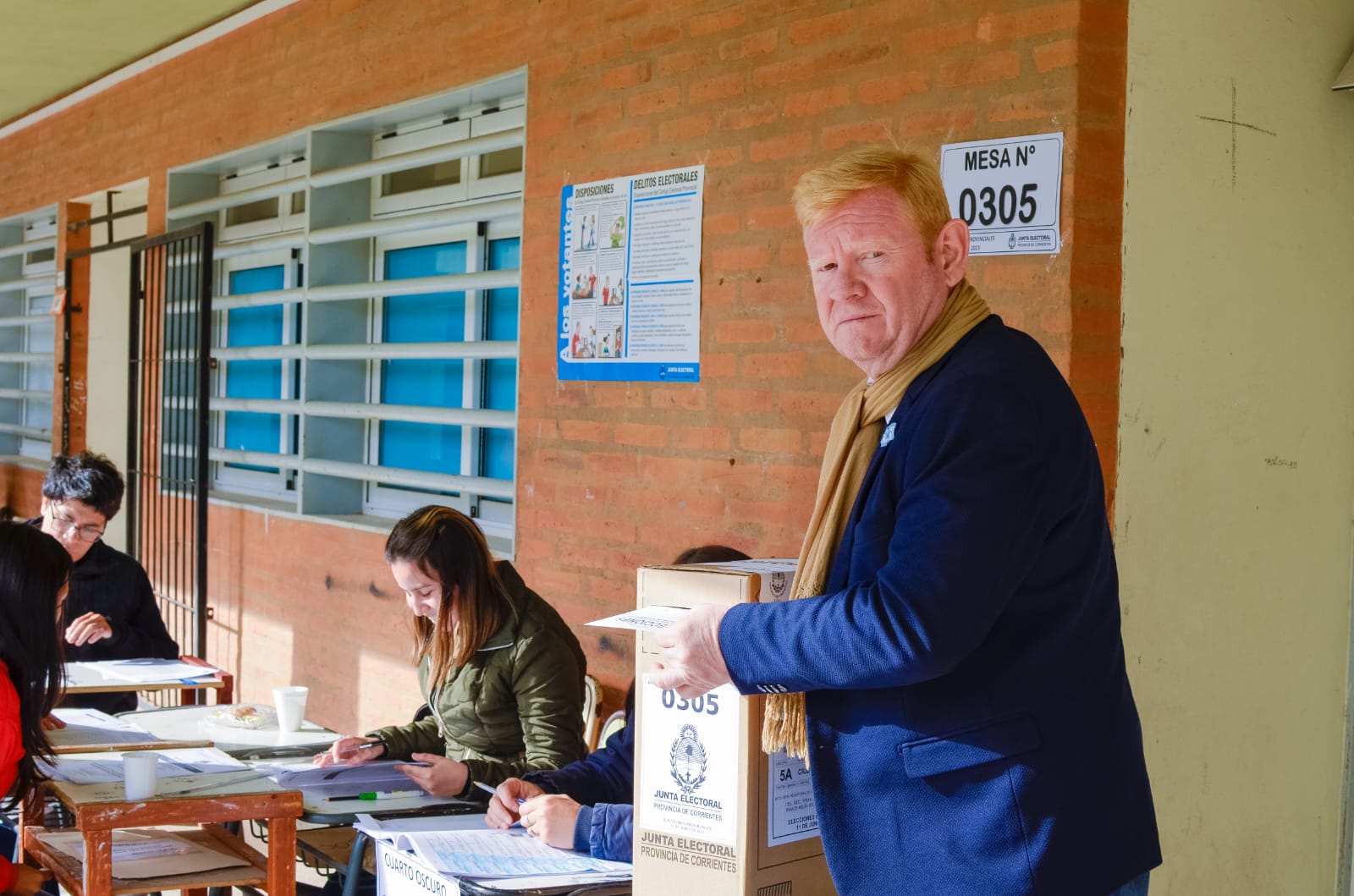 Martin R&iacute;os: " Nuestro frente va marcar huella en esta elecci&oacute;n"