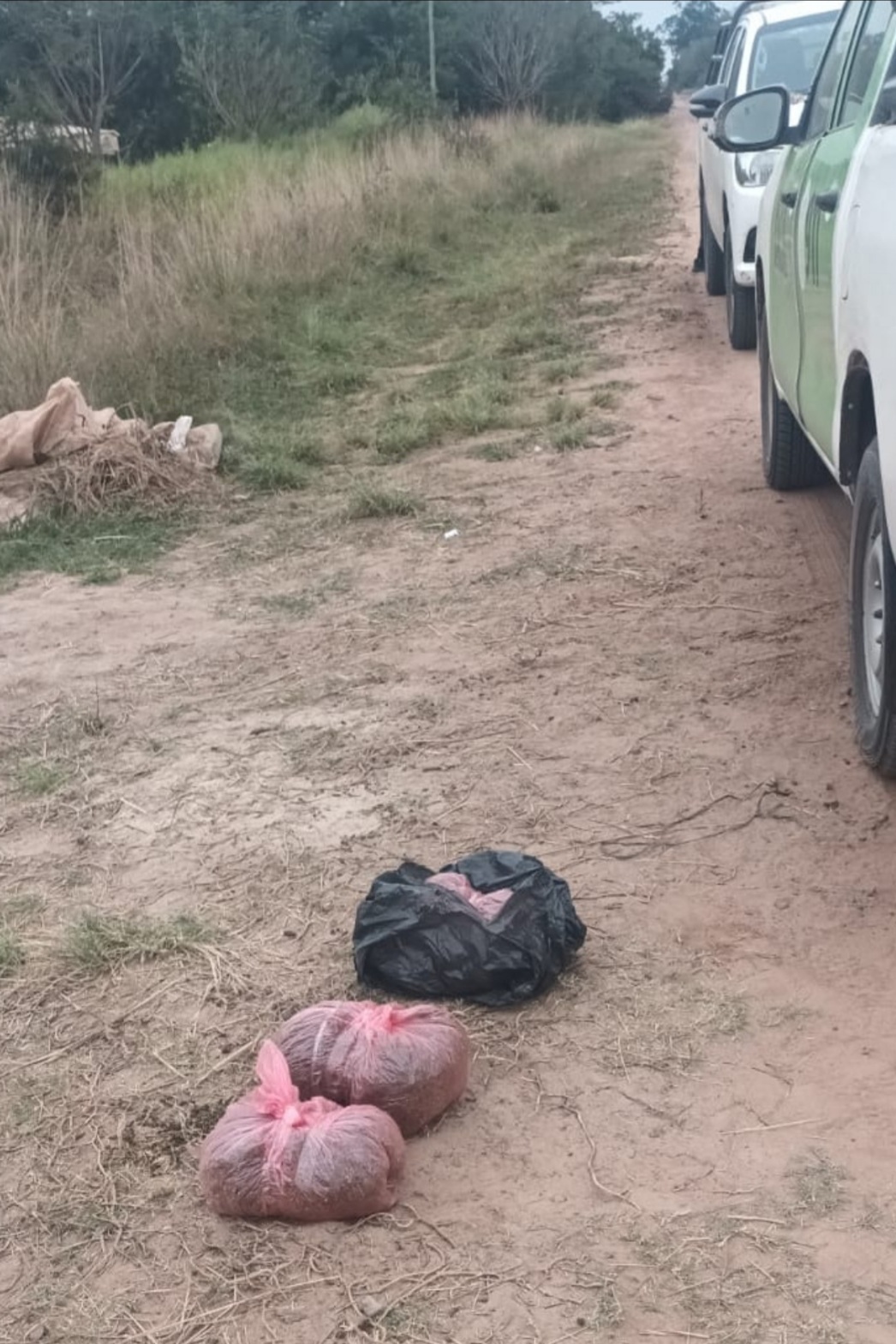 San Cayetano: En una persecuci&oacute;n la polic&iacute;a detuvo un veh&iacute;culo y secuestro droga 