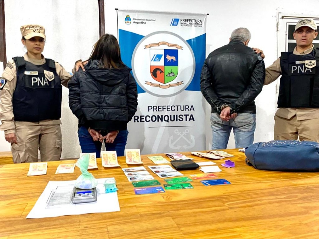 Coca&iacute;na en encomienda: Prefectura detuvo a tres traficantes en Santa Fe