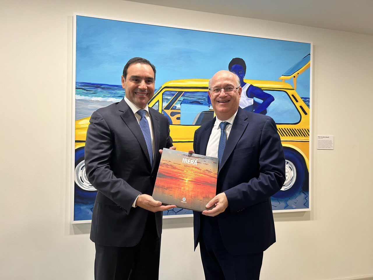 Vald&eacute;s se reuni&oacute; con el presidente del BID para dialogar sobre obras e inversiones a futuro