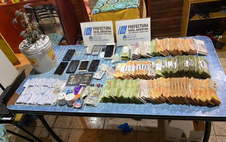 Santa Cruz: Prefectura desbarató una banda narco