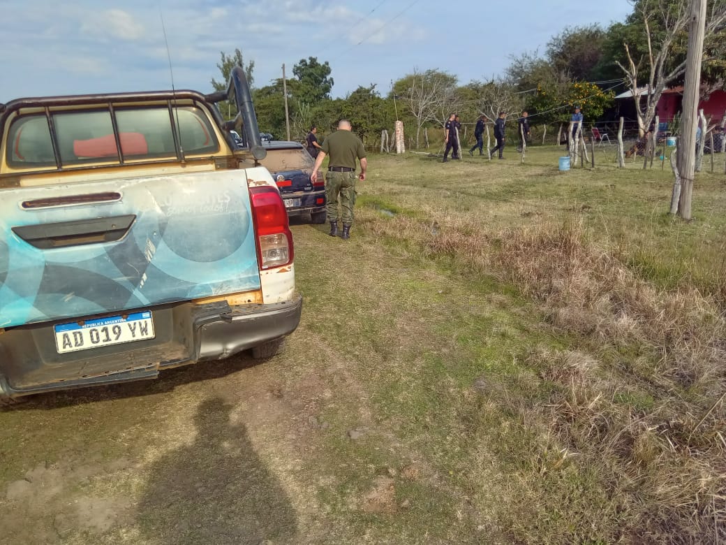 San Luis Del Palmar: Detuvieron a un hombre por abigeato y secuestraron un arma de fuego 