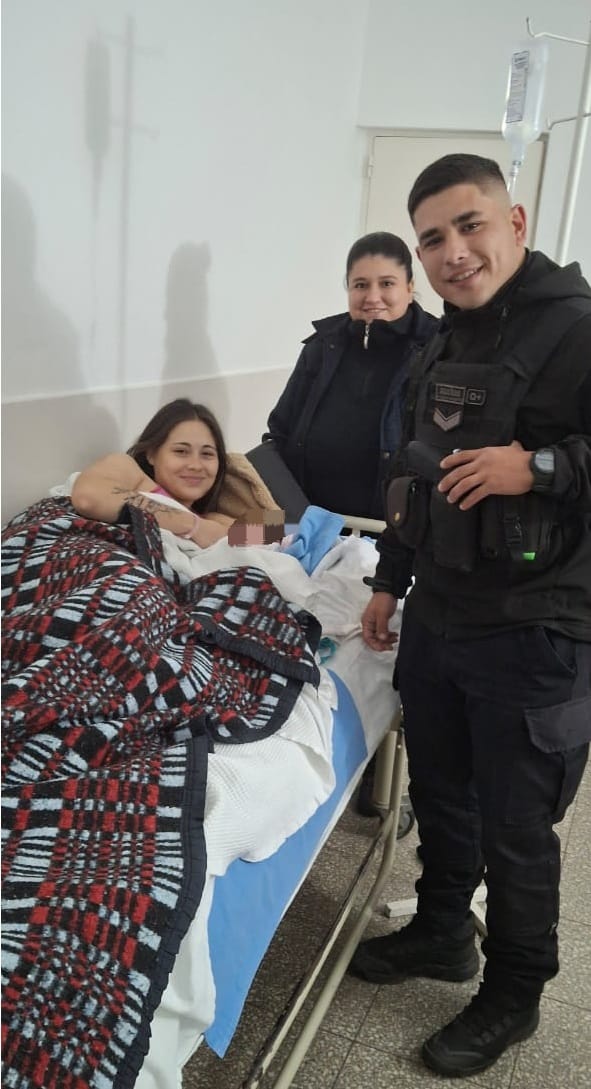 Gracias a un r&aacute;pido accionar personal Policial se ayud&oacute; a una mujer a dar a luz a una beba