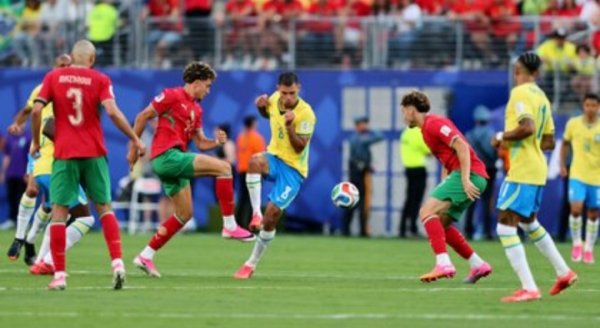 Brasil y Marruecos empataron 1-1 en un atractivo partido del Grupo C 