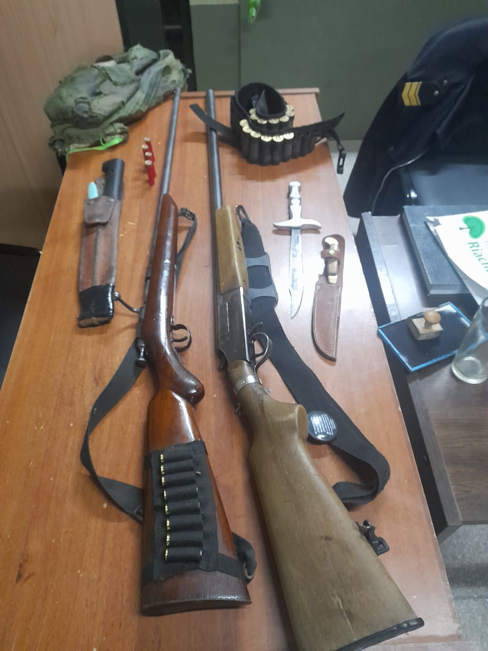 San Cayetano: En un allanamiento secuestraron armas de fuego 