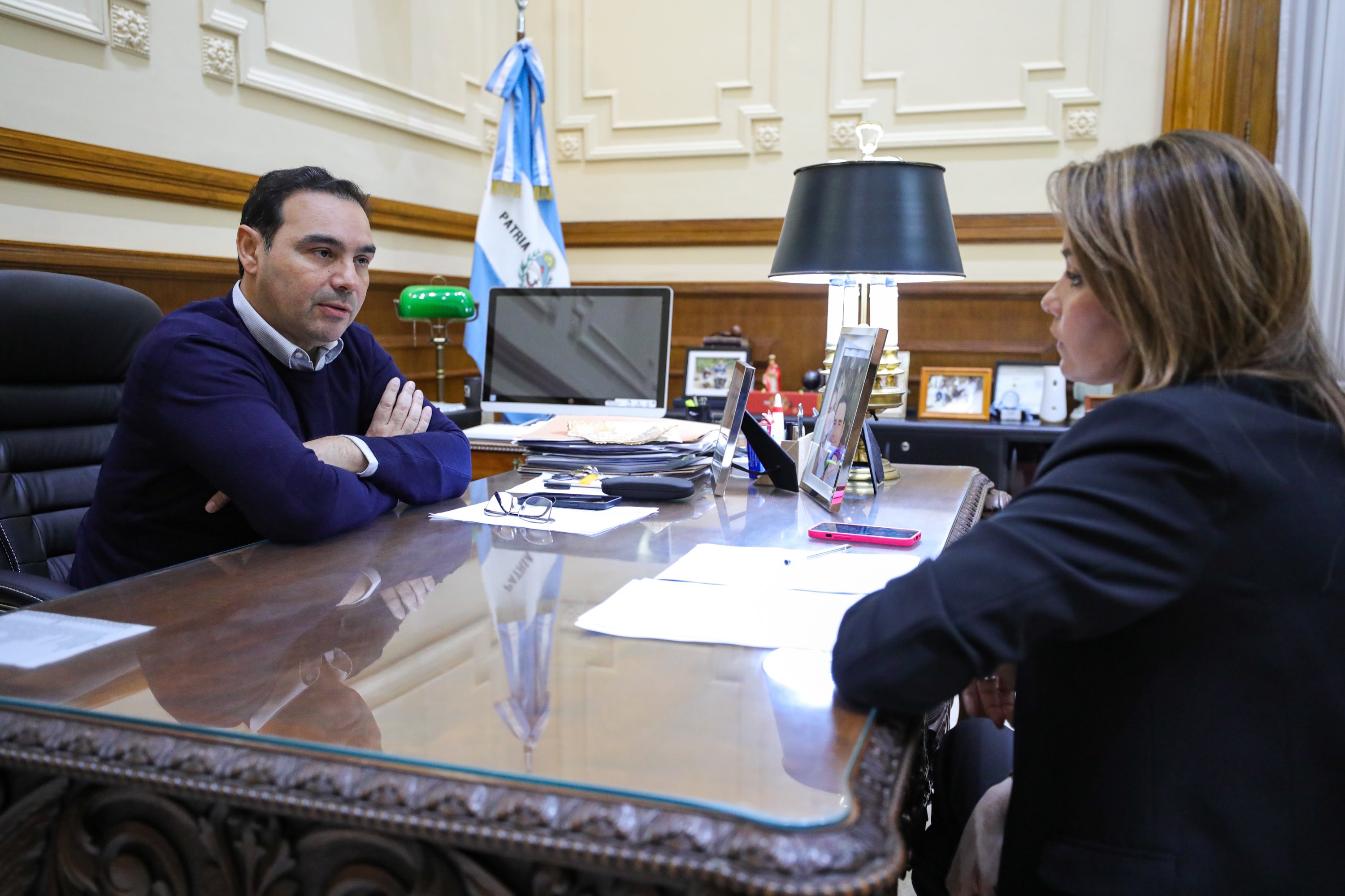 Vald&eacute;s recibi&oacute; a la intendenta de Bella Vista para trazar acuerdos a futuro para la localidad