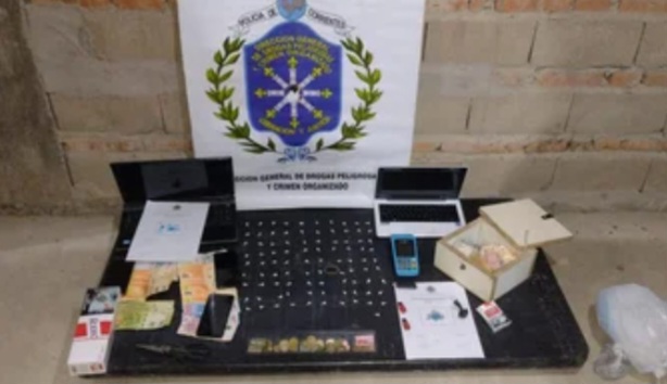 Desarticularon kiosco narco y secuestraron coca&iacute;na en Corrientes 