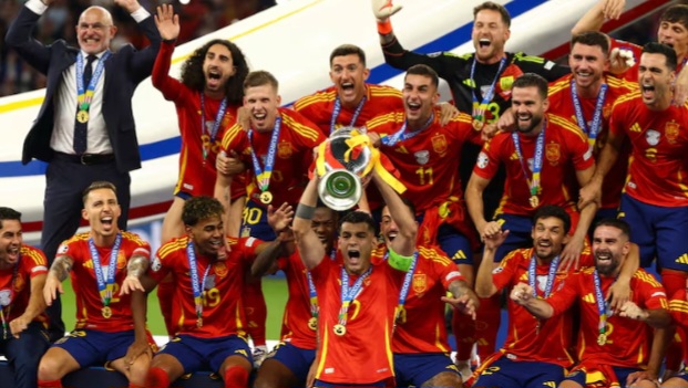 Espa&ntilde;a se consagr&oacute; campe&oacute;n de la Eurocopa tras vencer a Inglaterra 