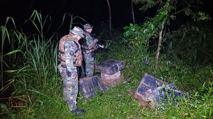 Prefectura realiz&oacute; un secuestro millonario de marihuana en Corrientes