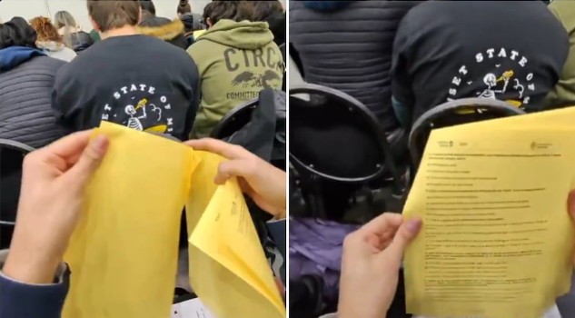 Investigan un video que muestra a un alumno con lentes especiales para copiarse en el examen de residencias