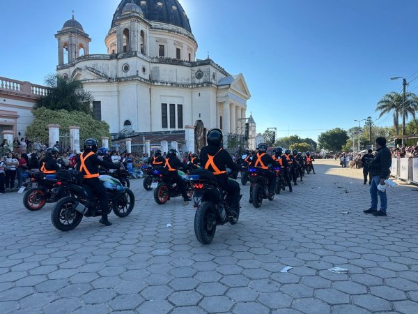BASILICA DE ITATI: Llegaron sin inconvenientes los peregrinos de San Luis del Palmar, con gran trabajo del operativo de seguridad