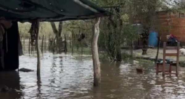 Creciente del ni&ntilde;o , hay 26 evacuados en el Interior de Corrientes 