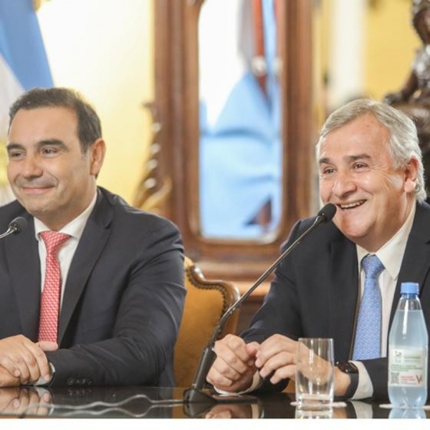 El gobernador Vald&eacute;s recibe a su par Morales