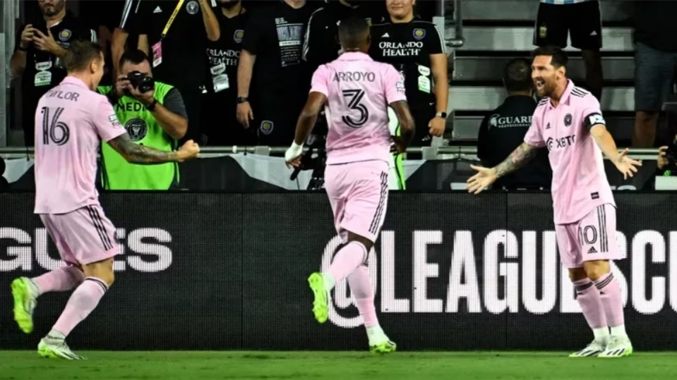 Con un Messi imparable el Inter de Miami gan&oacute; 3-1 a Orlando 