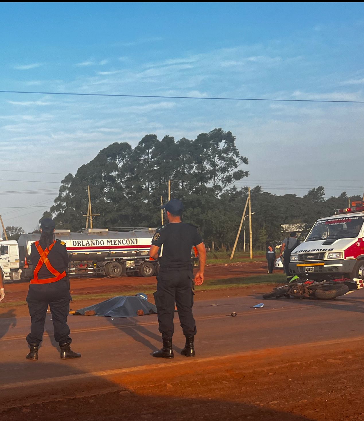 VIRASORO :Siniestro vial con consecuencia fatal