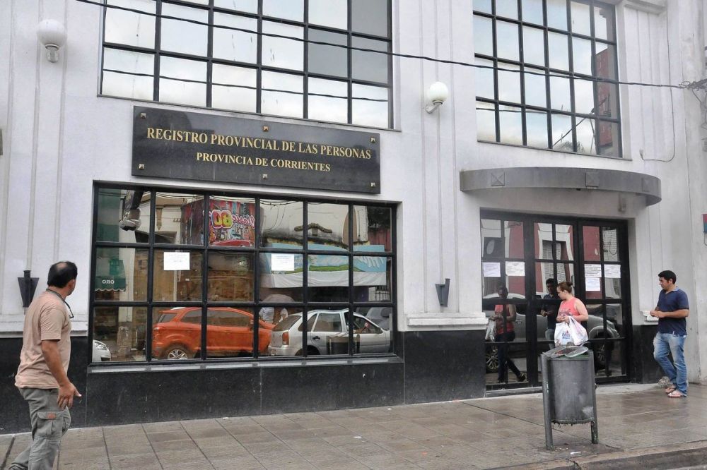 El registro civil atender&aacute; solamente para entrega de DNI