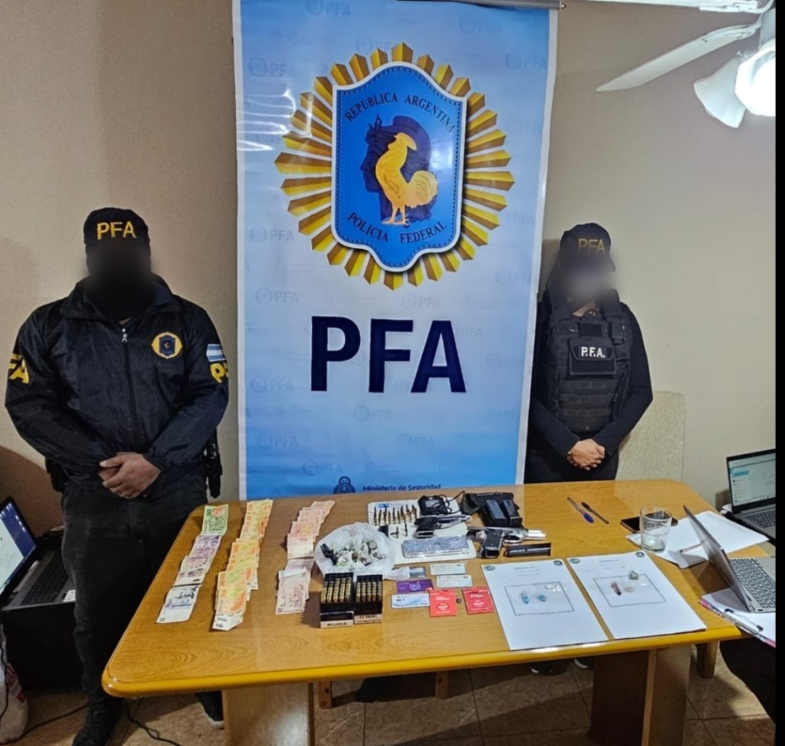 La policia federal Argentina desbarato  una organizaci&oacute;n narcocriminal