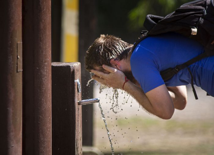 De no creer: En pleno invierno en Corrientes la t&eacute;rmica llego a los 40&deg;