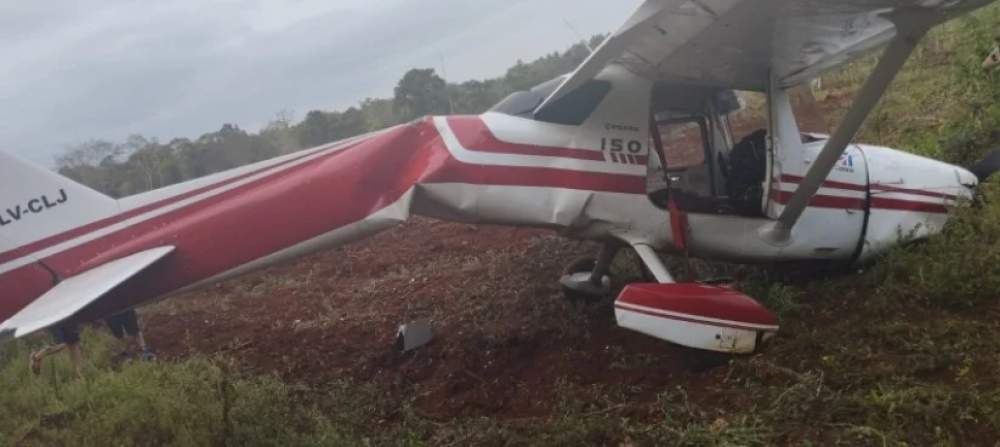 Misiones: Cay&oacute; una avioneta y sus dos ocupantes est&aacute;n graves 