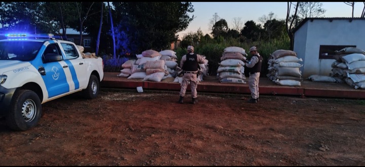 Misiones: Prefectura secuestr&oacute; m&aacute;s de siete toneladas de soja