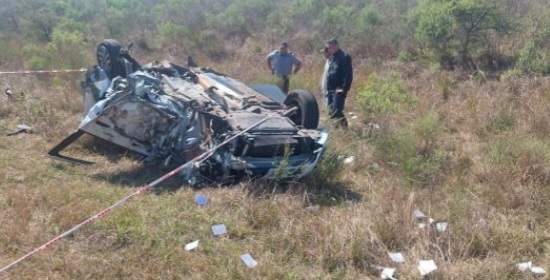 Ruta 119: Dos personas fallecieron en un siniestro vial 