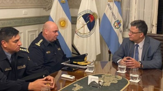 El Superior Tribunal recibi&oacute; al Jefe y Sub Jefe de la polic&iacute;a de Corrientes