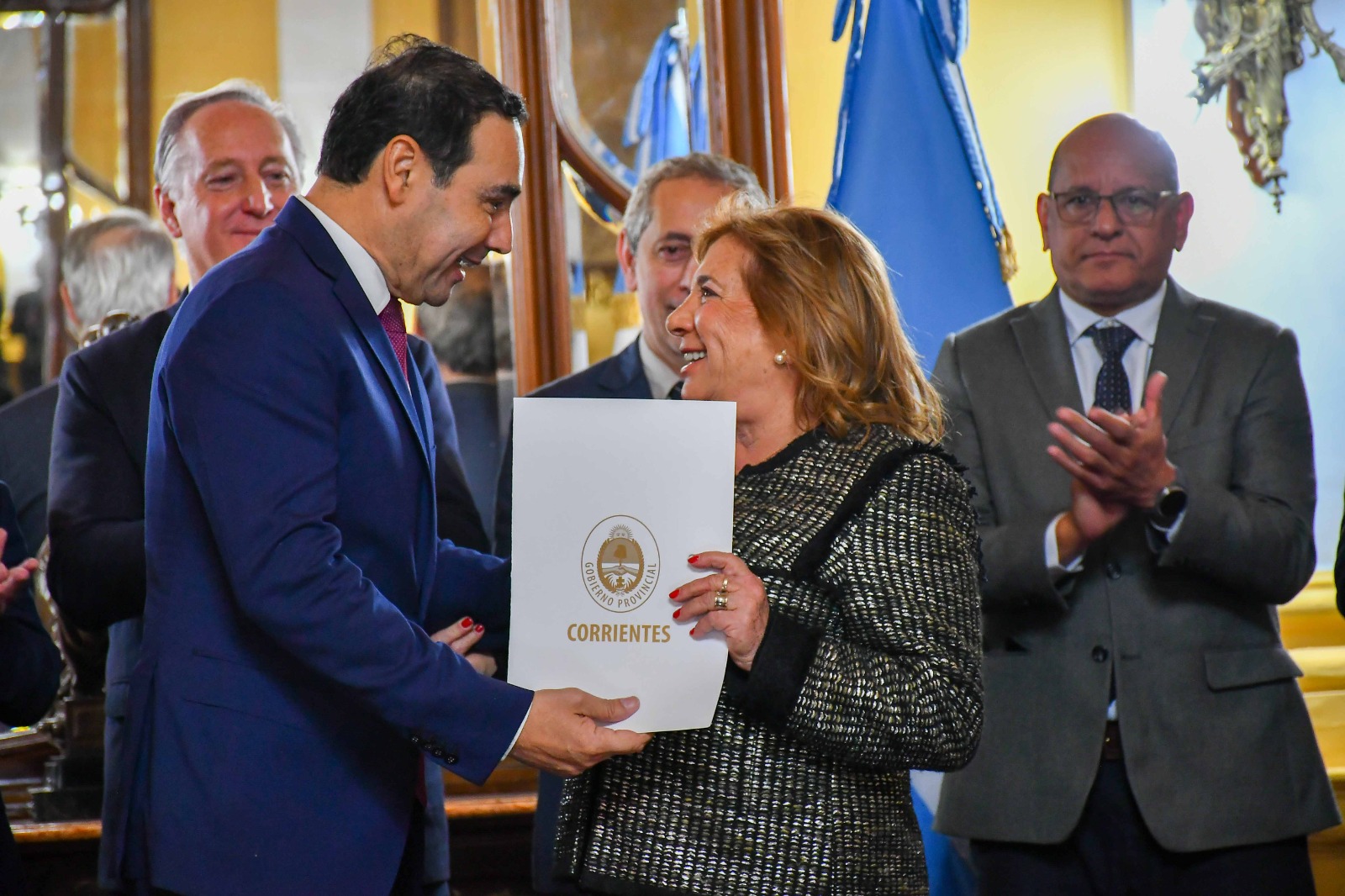 El gobernador Vald&eacute;s puso en funciones a Beatriz Kunin en el Instituto de Cultura
