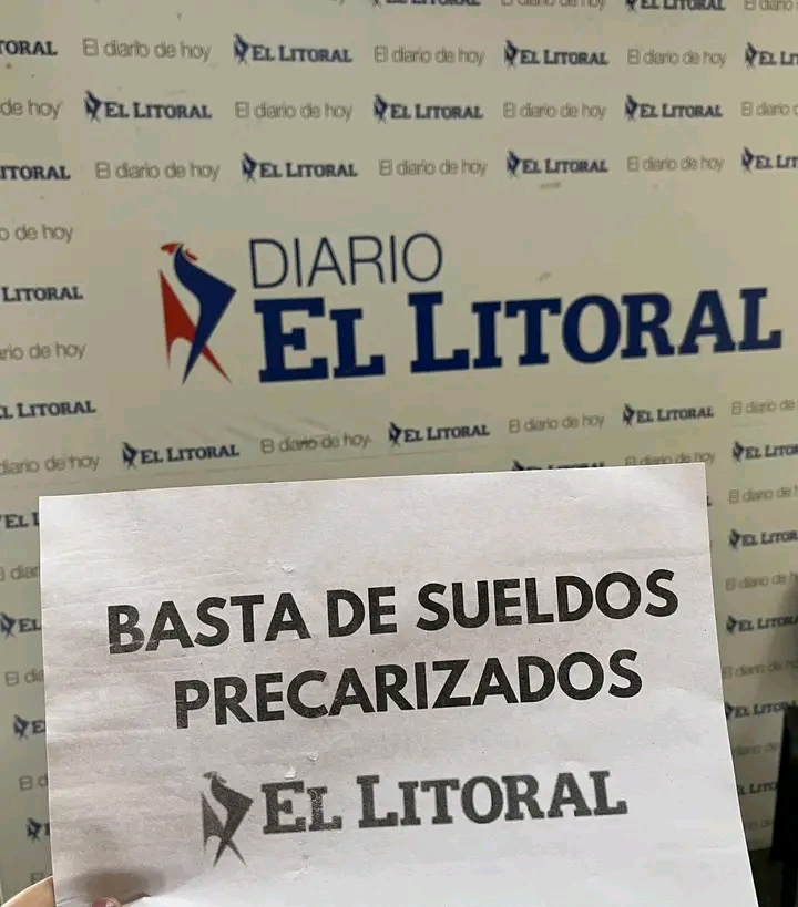 Continua la crisis salarial en los medios de comunicaci&oacute;n: Trabajadores de El Litoral en situaci&oacute;n cr&iacute;tica