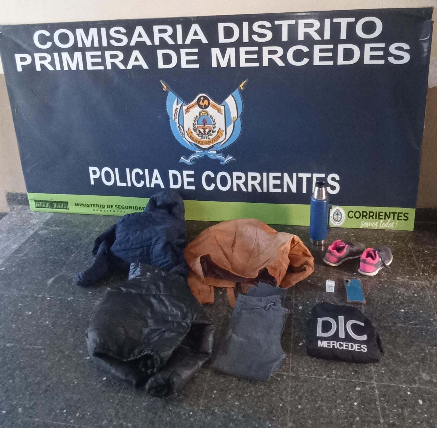 MERCEDES: Detuvieron a una " viuda negra" y recuperaron varios elementos robados 