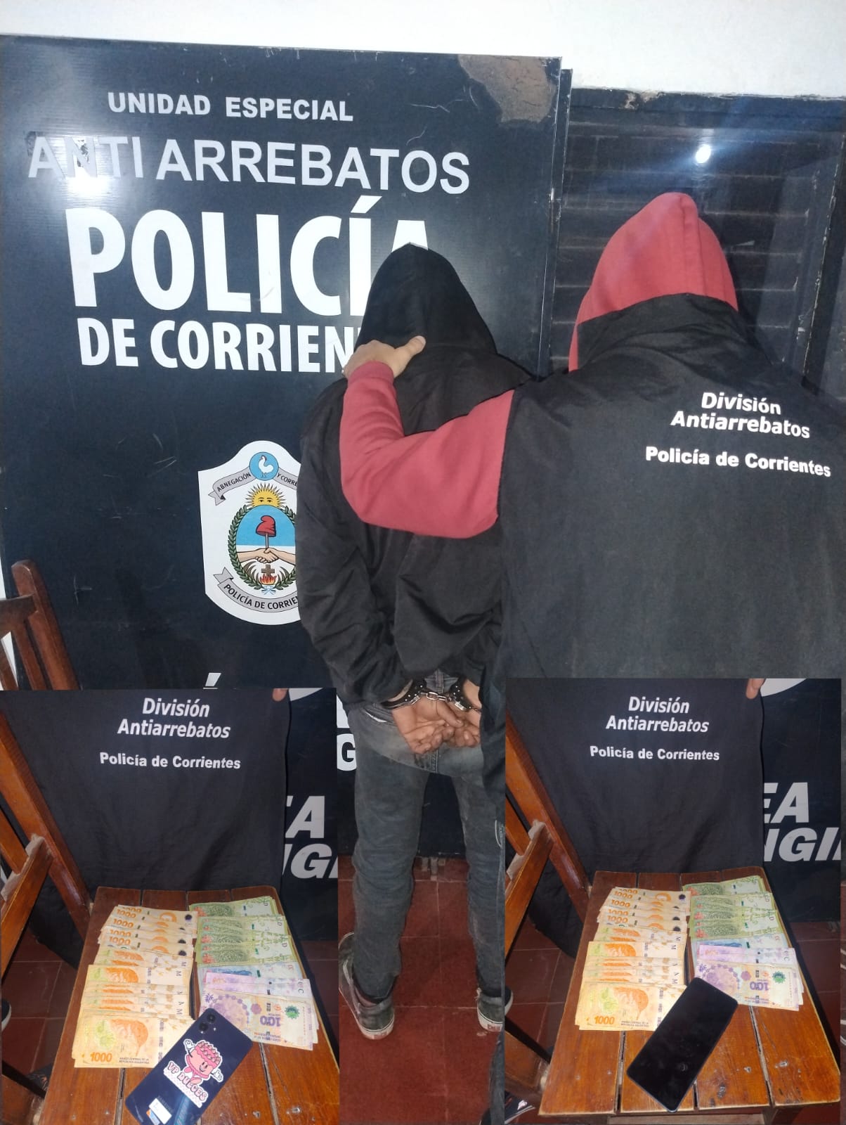 RAPIDO ACCIONAR: La Polic&iacute;a detuvo al delincuente que rob&oacute; una cafeter&iacute;a c&eacute;ntrica 