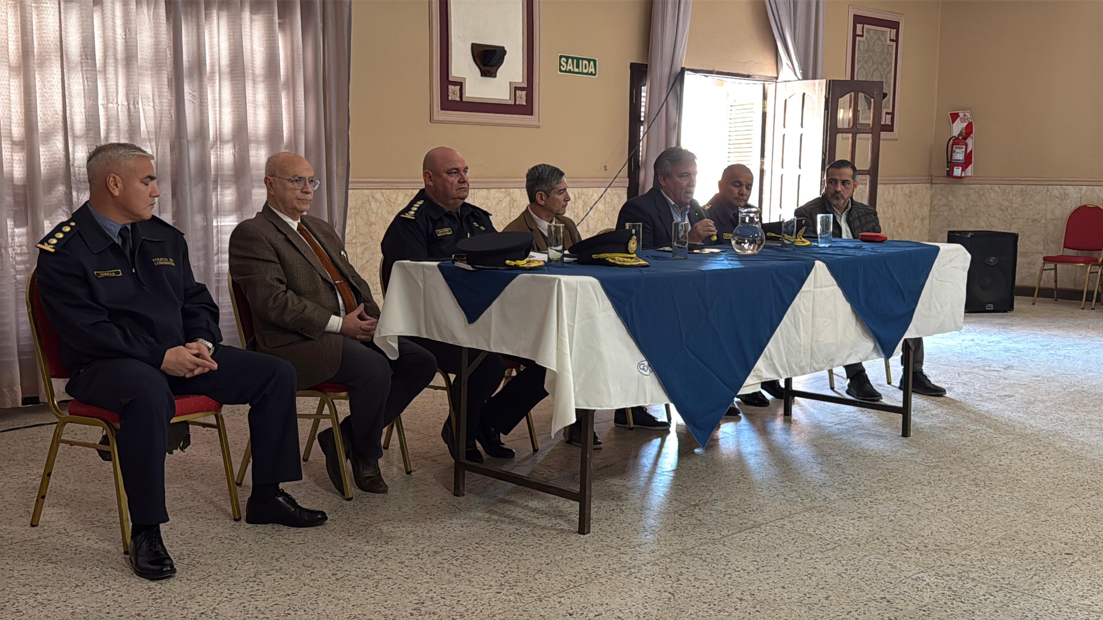 CIRCULO DE OFICIALES: Se present&oacute; el dispositivo de seguridad para las elecciones provinciales