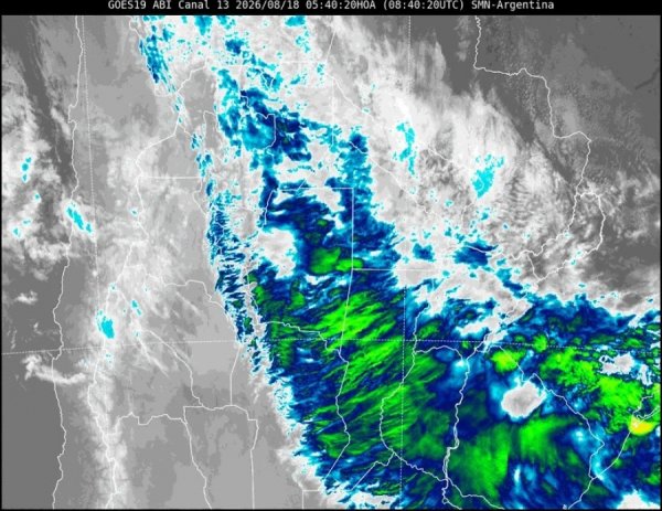Corrientes en alerta por tormentas fuertes 