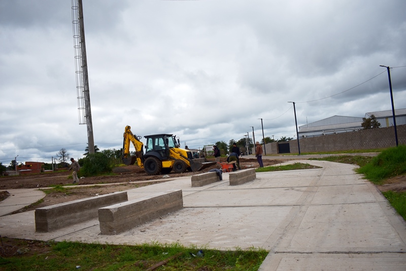 La Provincia pone en valor el parque urbano del predio de la ex Terminal Ferroviaria