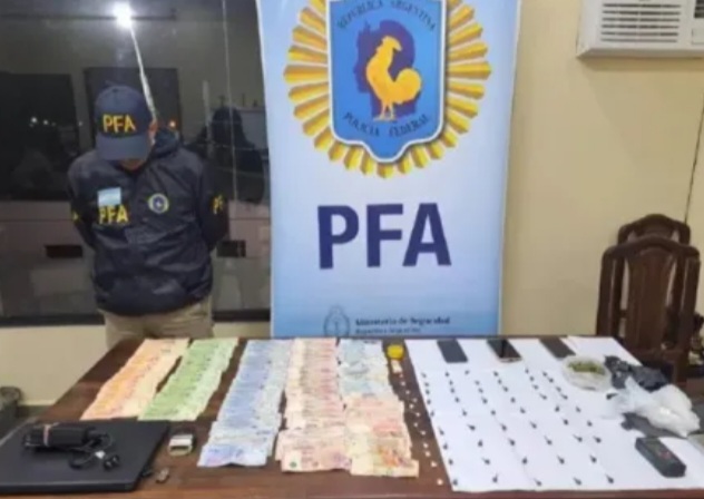 Goya : La polic&iacute;a federal desbarat&oacute; varios kioscos de venta de drogas 