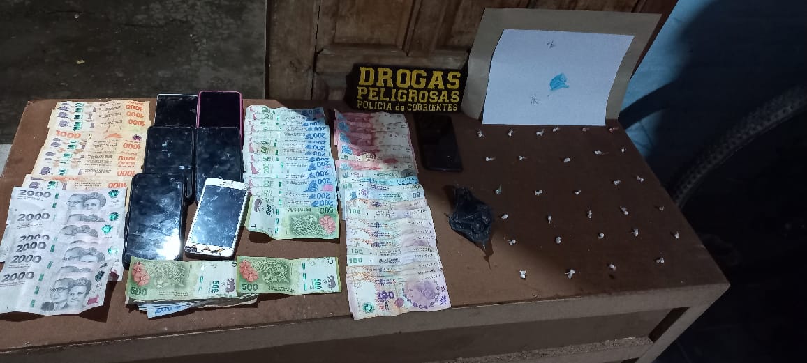 La polic&iacute;a desbarat&oacute; un kiosco de droga en el barrio Loma Linda 