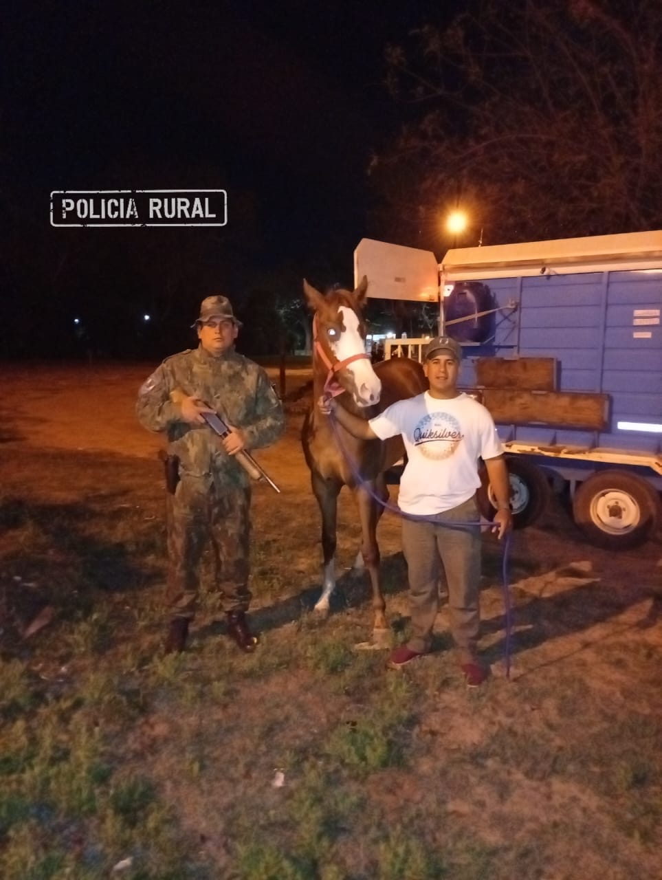 Detuvieron a dos mujeres por el robo de un animal equino