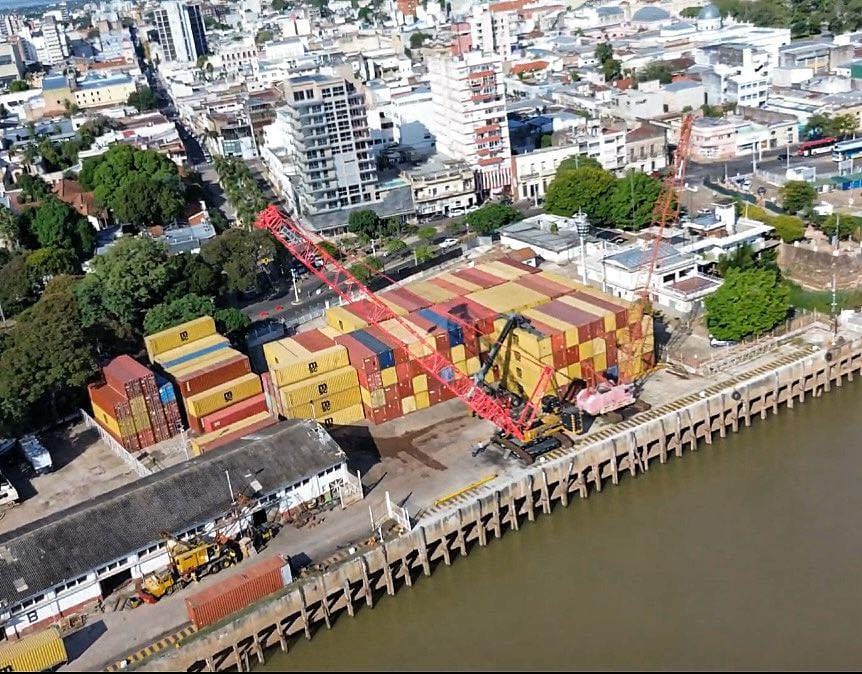 Vald&eacute;s destac&oacute; el crecimiento de la actividad portuaria en Corrientes