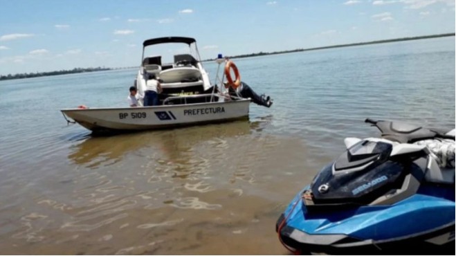 It&aacute; Ibate : Prefectura busca a un hombre que cay&oacute; al R&iacute;o Paran&aacute; 