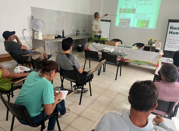 &Ntilde;ande Huerta: la Municipalidad inici&oacute; capacitaciones para fortalecer la agricultura familiar
