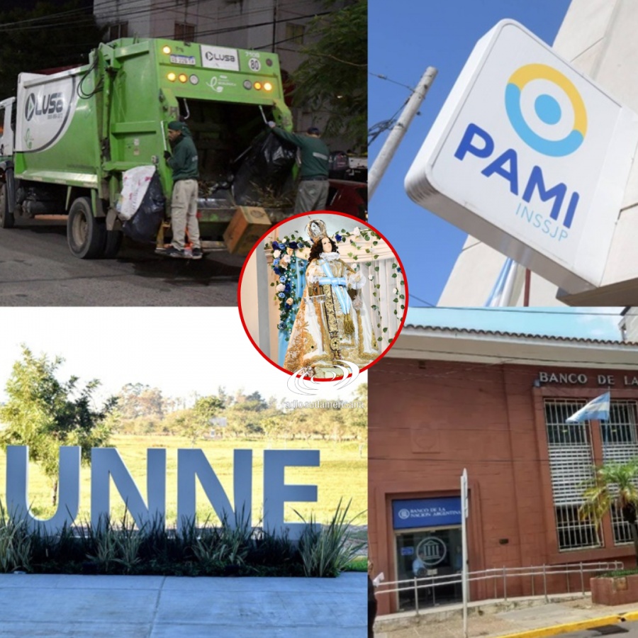 Feriado provincial: &iquest; Como van a funcionar los distintos servicios en Corrientes?