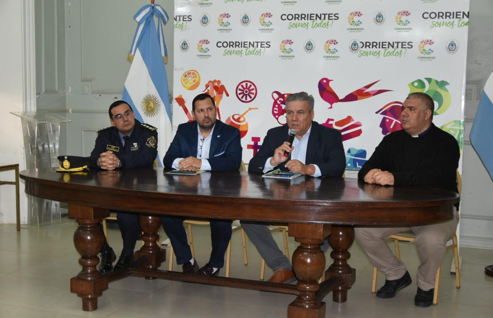 CASA DE GOBIERNO: Se brind&oacute; detalles sobre el dispositivo de seguridad, a implementarse por la 46&ordm; Peregrinaci&oacute;n Juvenil del NEA hacia Itat&iacute;-2025