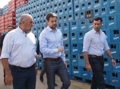 Polich recorri&oacute; una planta industrial y puso en valor el trabajo conjunto entre el sector p&uacute;blico y privado