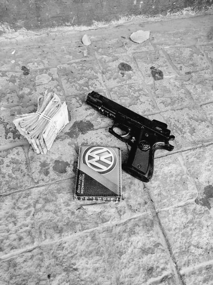 Robo un kiosco con un arma de juguete y fue detenido por la polic&iacute;a 