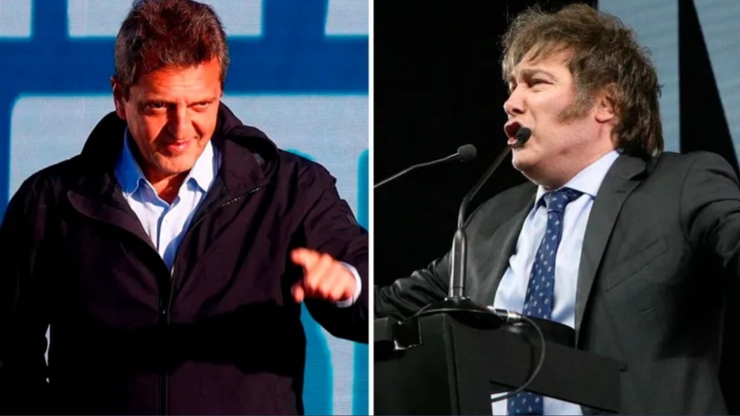 Milei y Massa a segunda vuelta en noviembre 