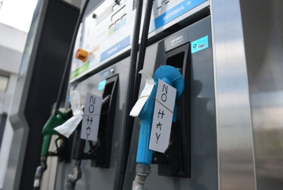 Efecto Massa: Sigue la faltante de combustible en todo el pa&iacute;s 