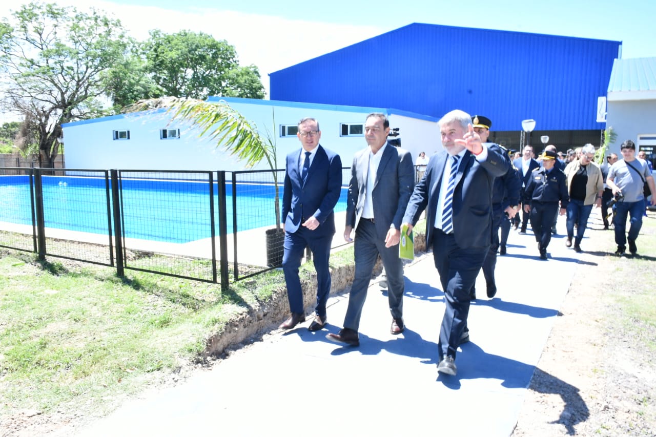 Vald&eacute;s dej&oacute; inaugurado el Complejo Formativo Policial Santa Catalina, hacia una capacitaci&oacute;n de excelencia para los futuros efectivos